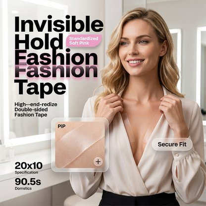 ⏳¡50% DE DESCUENTO por tiempo limitado!⏰Cinta adhesiva invisible de doble cara para cuerpo y ropa🪄