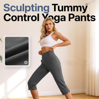 Pantalones de yoga elegantes y moldeadores