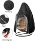 ⏰🔥¡TIEMPO LIMITADO: 50 % DE DESCUENTO! 🪑 Funda resistente e impermeable para silla colgante tipo huevo – resistente a los rayos UV, fabricada con duradero tejido Oxford y fácil de instalar con cremallera ☀️✨