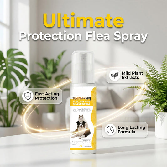 Spray repelente de plagas para mascotas de fórmula suave