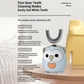 🎁⏰ Cepillo de dientes eléctrico automático en forma de U para niños