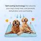 ❄️🐾 Alfombrilla refrescante para mascotas (efecto de enfriamiento 4 veces mejorado) 🐶 ¡Imprescindible para el verano de todo dueño de mascotas!