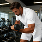 Conjunto masculino de verano de 2 piezas: polo y shorts