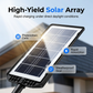 ☀️ Lámpara solar para exteriores con sensor de movimiento – Impermeable IP67, ángulo amplio de 240° y batería LFP
