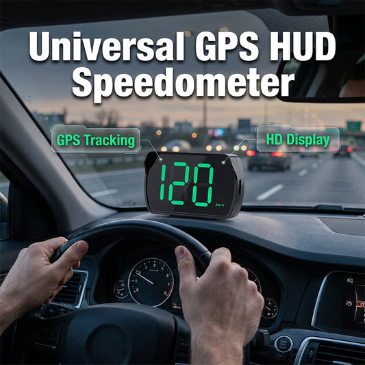 Velocímetro Head-Up Display GPS universal para coche