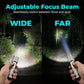 Linterna LED multifuncional con zoom