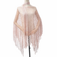 💐 Salida de Playa de Crochet Metálico para Verano – Ligera, Fluida y con un Estilo Natural para tus Looks de Verano