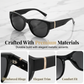 🥽👓 ¡53% DE DESCUENTO! Si usas gafas, ¡esto es para ti! Estas gafas de sol extragrandes se colocan fácilmente sobre tus gafas graduadas y te harán lucir como una estrella de cine. Sin clips caros y sin necesidad de usar lentes de contacto.