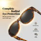🥽👓 ¡53% DE DESCUENTO! Si usas gafas, ¡esto es para ti! Estas gafas de sol extragrandes se colocan fácilmente sobre tus gafas graduadas y te harán lucir como una estrella de cine. Sin clips caros y sin necesidad de usar lentes de contacto.
