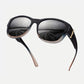 🥽👓 ¡53% DE DESCUENTO! Si usas gafas, ¡esto es para ti! Estas gafas de sol extragrandes se colocan fácilmente sobre tus gafas graduadas y te harán lucir como una estrella de cine. Sin clips caros y sin necesidad de usar lentes de contacto.