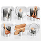 🍳¡50 % DE DESCUENTO AHORA! ✨Soporte Multifuncional para Utensilios de Cocina de Acero Inoxidable – Organizador para Cucharas, Tapas de Ollas y Accesorios de Cocina, Ideal para Encimeras