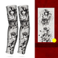 Manga refrigerante para tatuajes, transpirable y con protección solar
