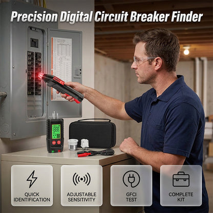 ⚡ 【¡Descuento Máximo – Solo por Hoy!】 🔌 Kit Localizador de Interruptores Automáticos y Probador de Tomas de Corriente – Localiza Interruptores y Comprueba Enchufes Eléctricos en Segundos 🔥✨