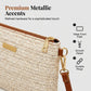 📢📢 ¡50% DE DESCUENTO! ⏰ 👜 Bolso de Hombro y Clutch de Paja Tejida para Mujer