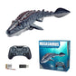 Juguete RC Mosasaurio 2.4G con función de natación y pulverización de agua