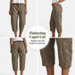 📢¡Oferta de mitad de temporada: −50% solo por tiempo limitado!⏰👖Pantalones Capri Cargo Casual para Mujer – Cómodos pantalones 3/4 con múltiples bolsillos, perfectos para el día a día, los viajes y el verano ☀️