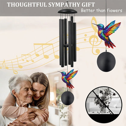 🎵 ¡50% DE DESCUENTO POR TIEMPO LIMITADO! 💥 Campanas de Viento Vintage de Metal Memorial – Melodía Relajante, Aluminio Resistente a la Oxidación, Diseño Retro ✨