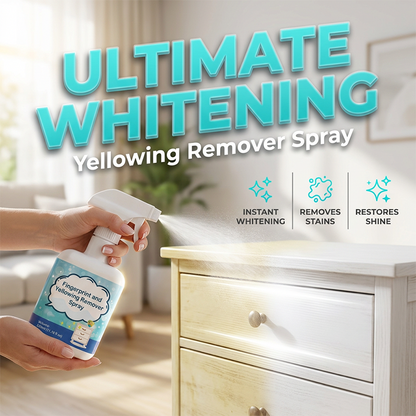 Spray Blanqueador y Eliminador de Amarilleamiento – Renovación Instantánea para Múltiples Superficies
