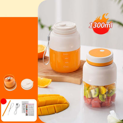 📢📢¡Último día – 50 % de descuento!⏰Vaso exprimidor portátil con mezclador – inalámbrico y potente 🍓 para casa y para llevar contigo