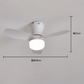🌀 Nueva Lámpara de Techo con Ventilador y Casquillo E27 – Ventilador LED 2 en 1 Silencioso con Control Remoto, Refrigeración e Iluminación de Bajo Consumo para el Hogar y el Dormitorio