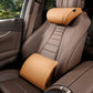 🚗💤 ¡Alivia la Fatiga al Conducir! Almohada Cervical Universal de Espuma Viscoelástica para Reposacabezas de Coche – Soporte Ergonómico para Viajes Largos