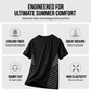 Camiseta Deportiva Transpirable de Secado Rápido para Hombre