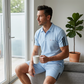 🔥Conjunto de camiseta de manga corta y pantalones cortos informales para hombre