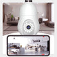 Cámara de Seguridad Inteligente WiFi 4MP con Forma de Bombilla para el Hogar