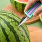 🍉🔥 ¡PROMOCIÓN! Kit Multifunción de Cucharas para Cortar y Hacer Bolitas de Frutas – Ideal para Sandía, Melón y Otras Frutas ✨