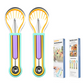 🍉🔥 ¡PROMOCIÓN! Kit Multifunción de Cucharas para Cortar y Hacer Bolitas de Frutas – Ideal para Sandía, Melón y Otras Frutas ✨