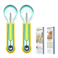🍉🔥 ¡PROMOCIÓN! Kit Multifunción de Cucharas para Cortar y Hacer Bolitas de Frutas – Ideal para Sandía, Melón y Otras Frutas ✨