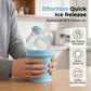 🏆¡ÚLTIMO DÍA DE OFERTA! ¡Solo $19.99!🎁✨Vaso 2 en 1 Plegable para Hacer Bolas de Hielo