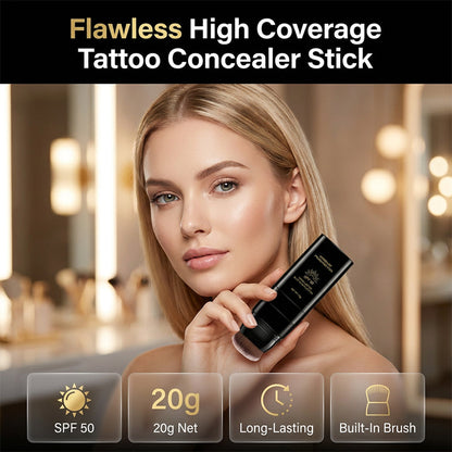 Corrector en Barra de Alta Cobertura para Tatuajes