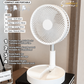 🌬️❄️Ventilador de Pie Telescópico Multifuncional Portátil - Mantente Fresco en Cualquier Lugar ✨