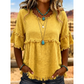 🔥Nuevas Llegadas y Ofertas Especiales – Blusa Casual para Mujer con Flecos y Mangas con Volantes