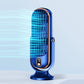 Ventilador Portátil de Escritorio con Función de Aire Acondicionado y 5 Velocidades de Viento