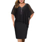 ⌛¡Oferta por Tiempo Limitado! Vestido de Noche Elegante para Mujer con Cuello en V