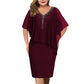⌛¡Oferta por Tiempo Limitado! Vestido de Noche Elegante para Mujer con Cuello en V