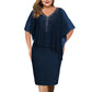 ⌛¡Oferta por Tiempo Limitado! Vestido de Noche Elegante para Mujer con Cuello en V
