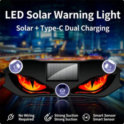 🚗🔆 Luz de emergencia LED para coche con energía solar – ¡50 % de descuento! Funciona con energía solar, es resistente a la intemperie y se activa automáticamente al anochecer, para mayor seguridad en la carretera. 🔥🛡️
