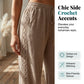 Pantalones Casuales de Pierna Recta para Mujer