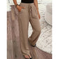 Pantalones Casuales de Pierna Recta para Mujer