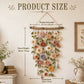 🌸¡ÚLTIMO DÍA! ¡PRECIO ESPECIAL!🌸 Decoración Colgante de Pared con Flores de Ganchillo