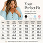 Blusa Casual para Mujer con Cuello en V y Manga 3/4