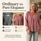 👚Blusa de Mujer con Cuello en V, Encaje y Botones – Elegancia para el Día a Día ✨