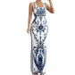 Vestido Maxi Clásico de Mujer con Estampado Floral