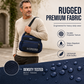 Bolso Bandolera Urbano Multifuncional – Resistente al Agua y con Múltiples Compartimentos