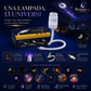 🌌 ¡50 % DE DESCUENTO AHORA! 💫Lámpara USB con Proyección de Cielo Estrellado – 13 Discos de Película Intercambiables y Cuello Flexible – Perfecta para el Dormitorio ✨