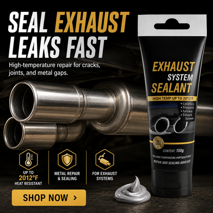 Sellador Reparador para Sistemas de Escape de Alta Temperatura