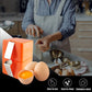 🍳 Herramienta Rápida para Romper Huevos – Abre Cientos de Huevos Más Rápido y sin Ensuciar 🔥